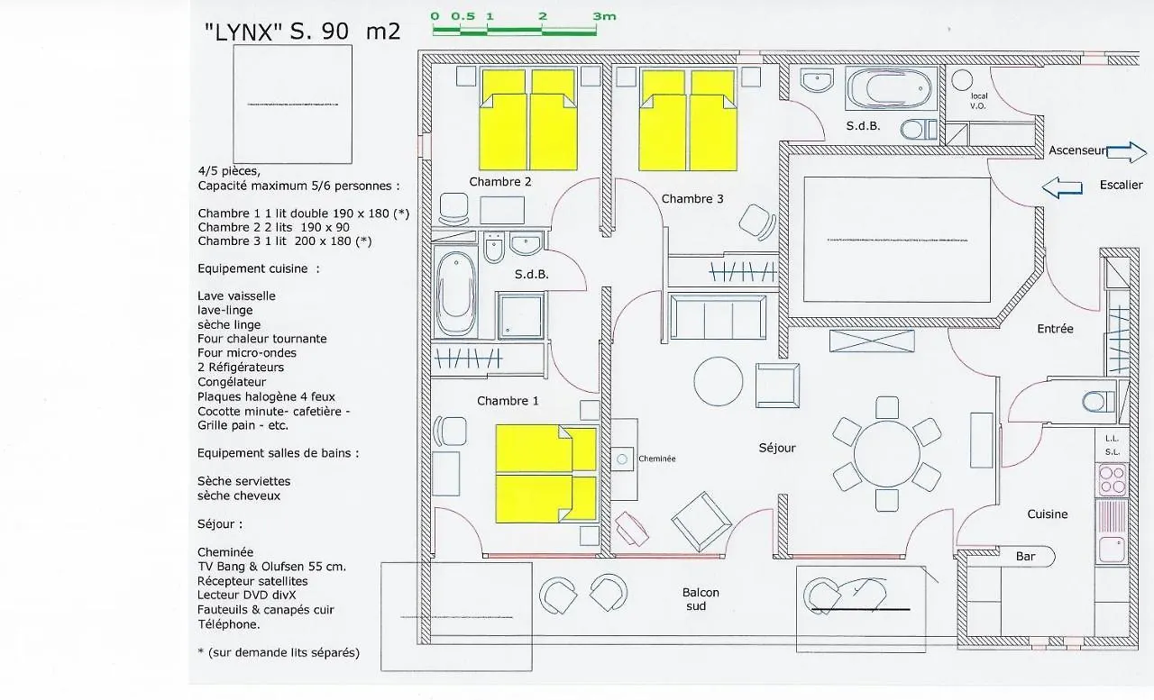 Chalet Bouquetin- Lynx For Up To 6 People Apartment La Plagne